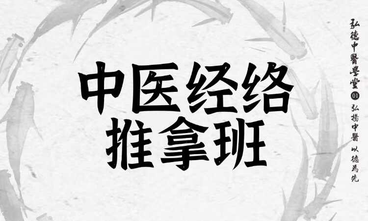 中医经络推拿班